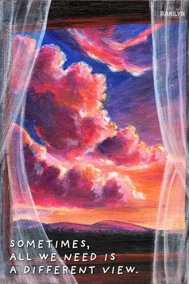 A Different View | Postcard (4x6 inches)
