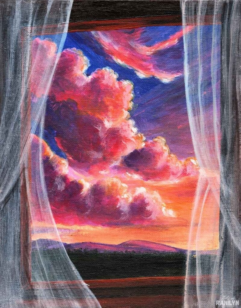 A Different View (8 x 10 inches) | Original by Ranilyn