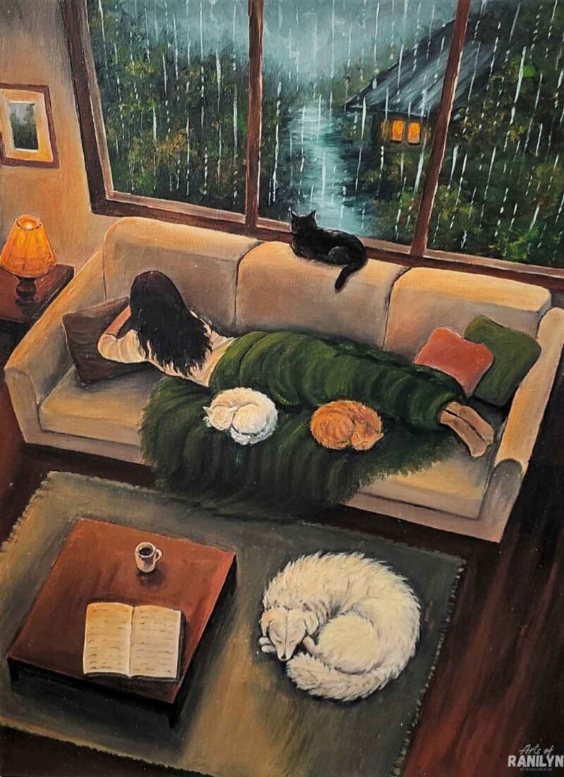 Dolce Far Niente (30 x 40 CM) | Original by Ranilyn