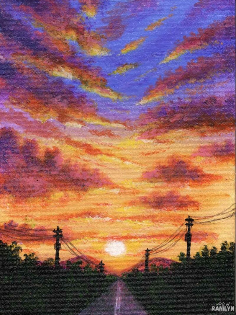 keep dreaming original Keep Dreaming (6 x 8 inches, canvas panel) | Original by Ranilyn