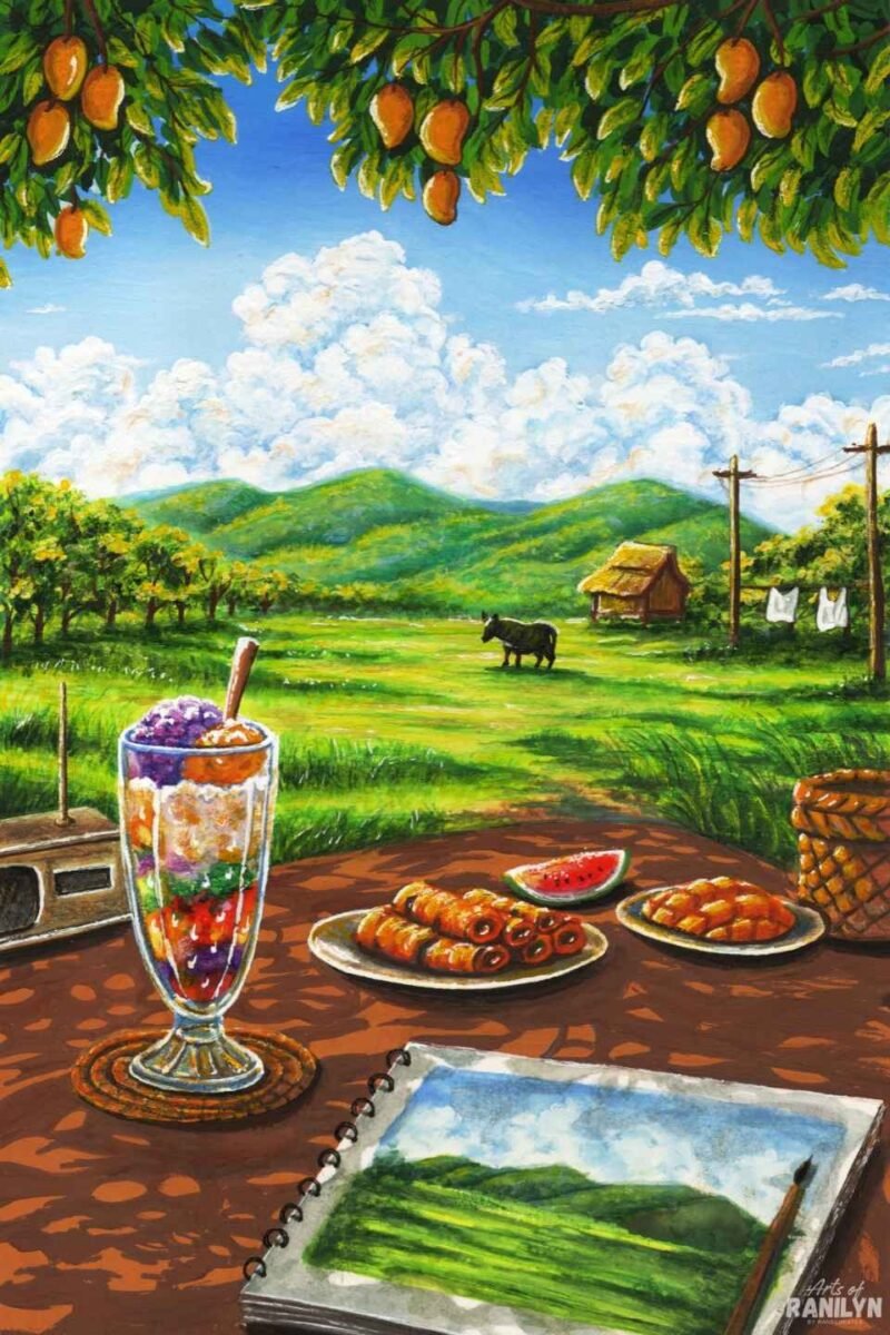 Nostalgic Summer (12 x 18 CM) | Original by Ranilyn