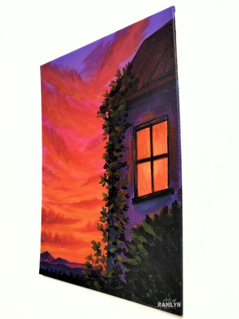 Something Beautiful to Notice (9 x 12 inches) | Original by Ranilyn