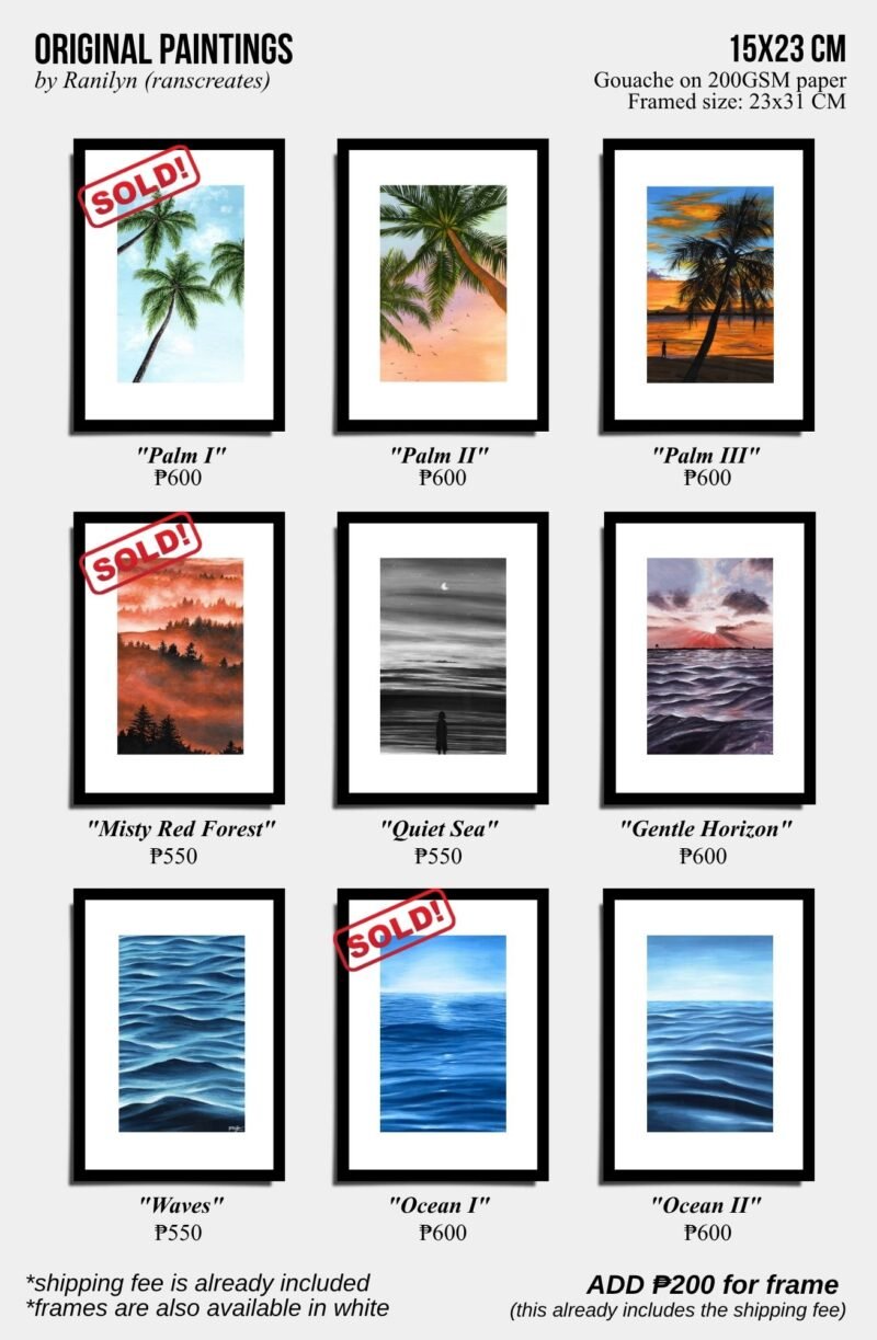 15 X 23 CM Originals by Ranilyn