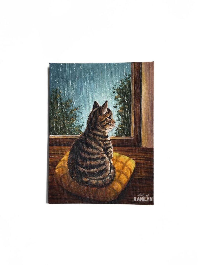 Pause And Breathe (6 x 8 inches, canvas panel) | Original by Ranilyn