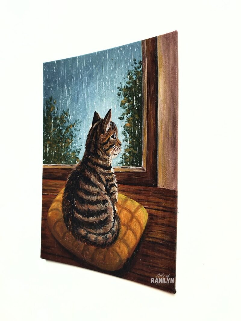 Pause And Breathe (6 x 8 inches, canvas panel) | Original by Ranilyn