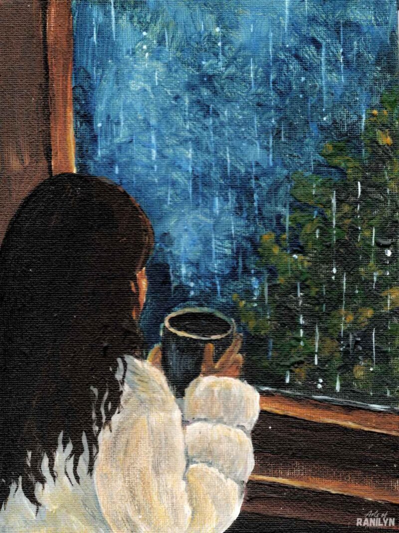 Sweetness in Slowing Down (6 x 8 inches, canvas panel) | Original by Ranilyn