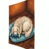 resting dog original 2 Resting Dog (6 x 8 inches, canvas panel) | Original by Ranilyn