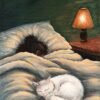 Rest Without Guilt original Rest Without Guilt (6 x 8 inches, canvas panel) | Original by Ranilyn