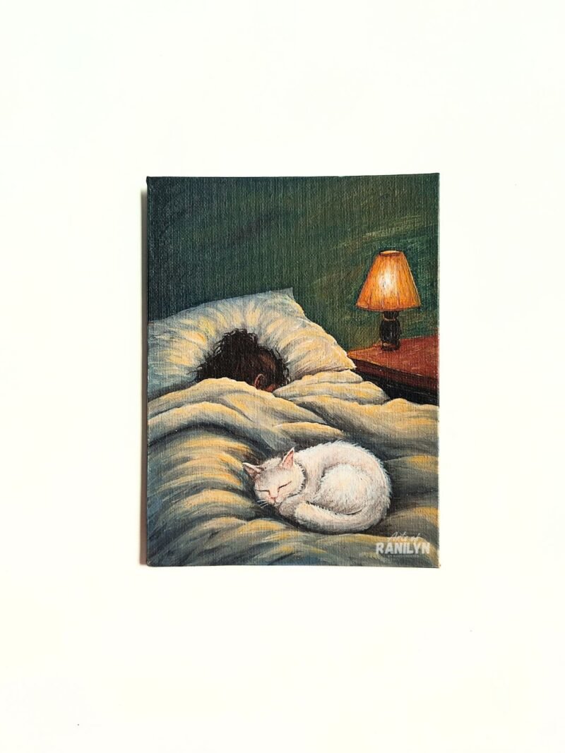 Rest Without Guilt original 1 Rest Without Guilt (6 x 8 inches, canvas panel) | Original by Ranilyn