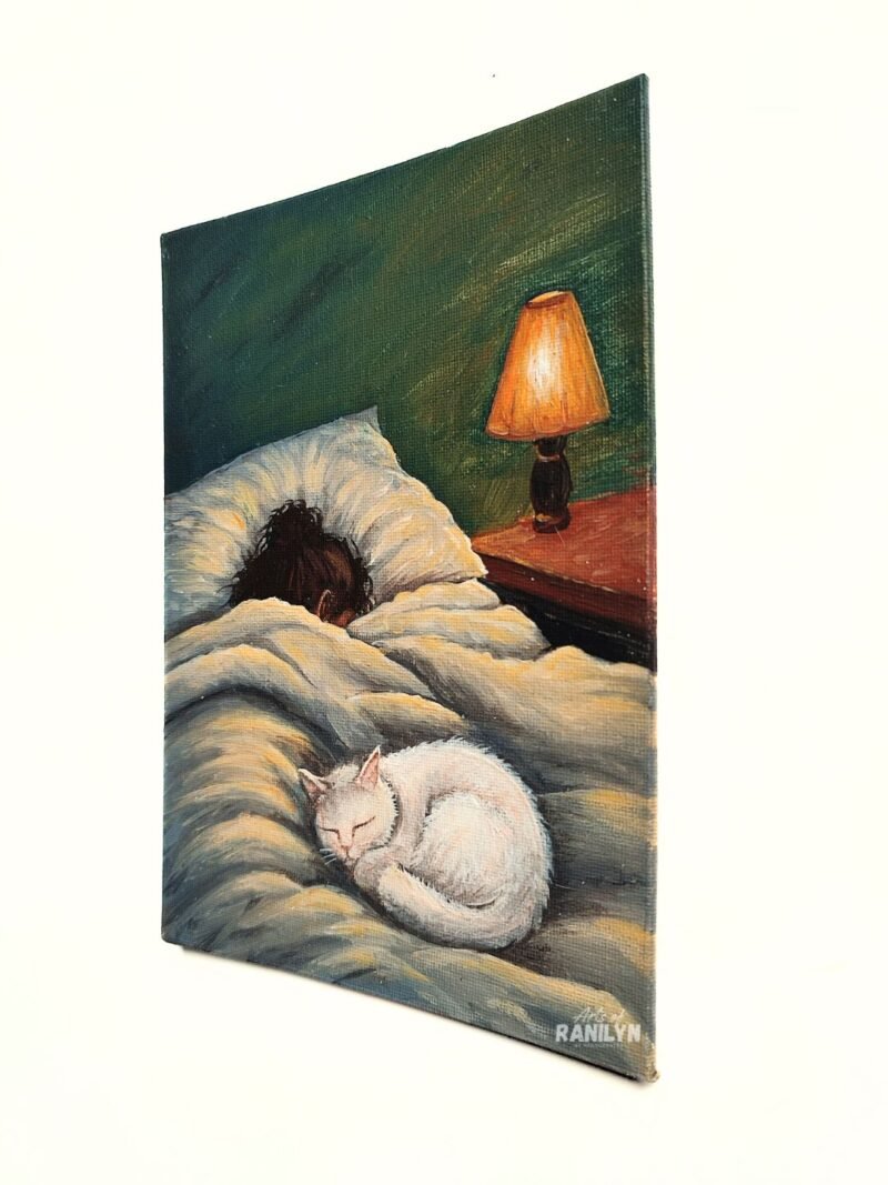 Rest Without Guilt original 2 Rest Without Guilt (6 x 8 inches, canvas panel) | Original by Ranilyn