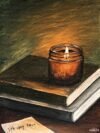 Grace on Quiet Days (6 x 8 inches, canvas panel) | Original by Ranilyn