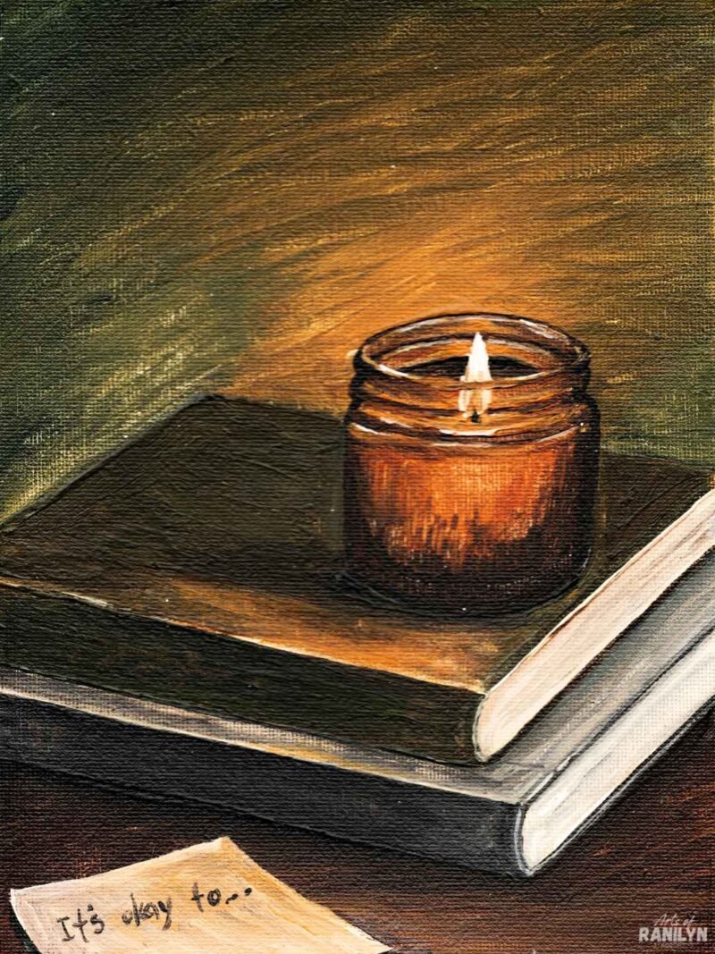 Grace on Quiet Days (6 x 8 inches, canvas panel) | Original by Ranilyn