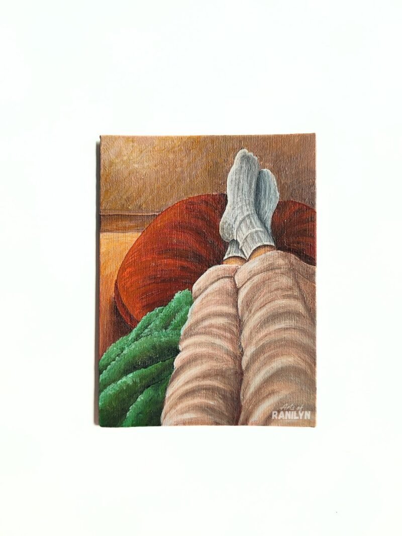 No Plans original 1 No Plans (6 x 8 inches, canvas panel) | Original by Ranilyn