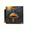 Golden Kabute (5 x 5 inches, chunky canvas) | Original by Ranilyn