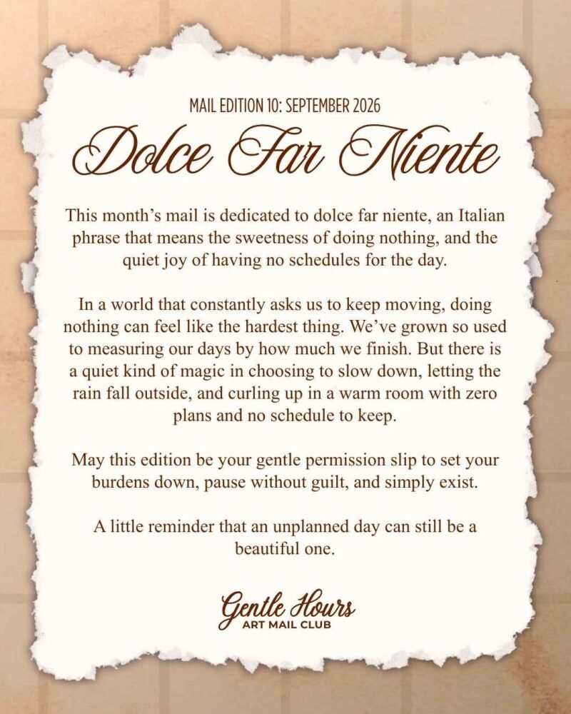 Edition 10: September Mail
