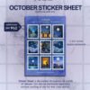 oct sticker sheet Edition 11: October Mail